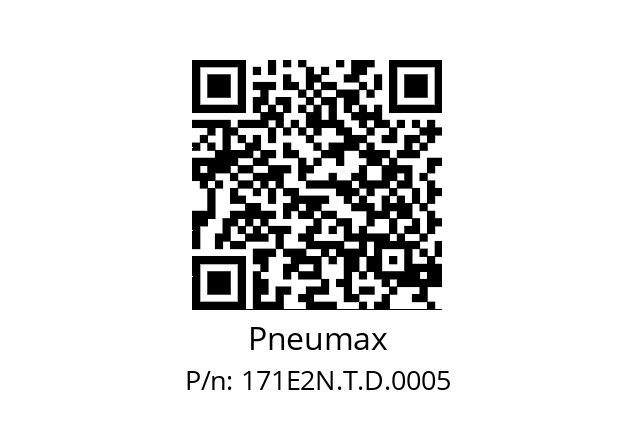   Pneumax 171E2N.T.D.0005