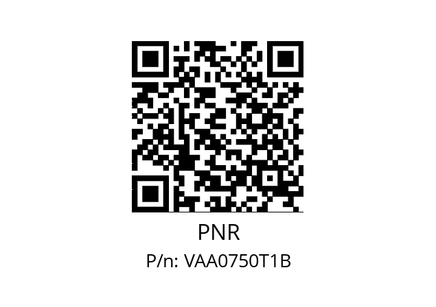   PNR VAA0750T1B