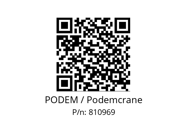   PODEM / Podemcrane 810969