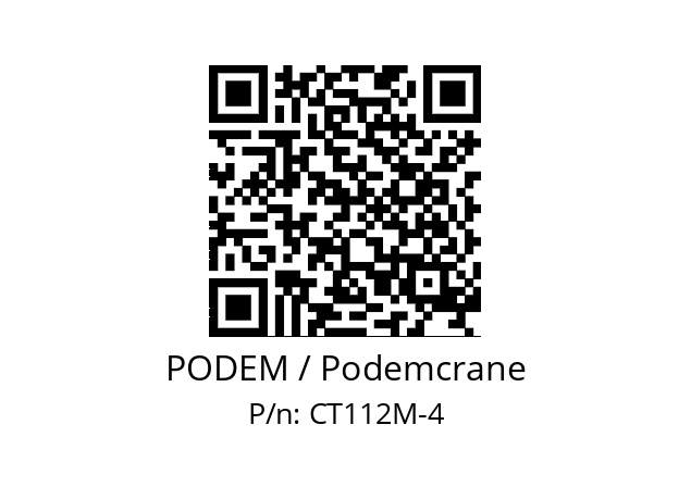   PODEM / Podemcrane CT112M-4