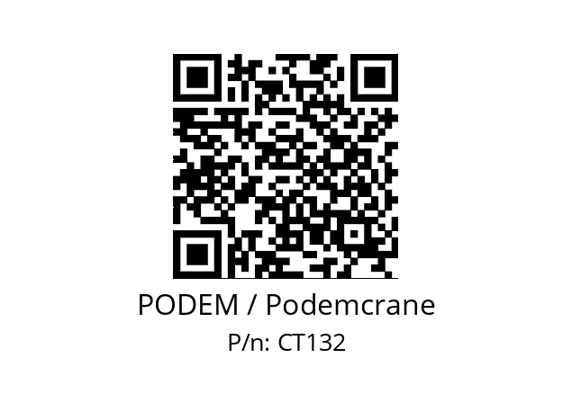   PODEM / Podemcrane CТ132