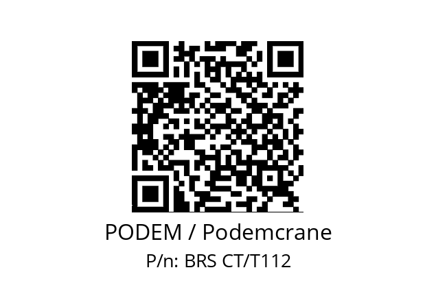   PODEM / Podemcrane BRS CT/T112