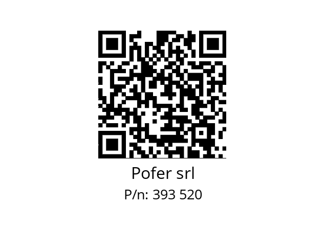   Pofer srl 393 520