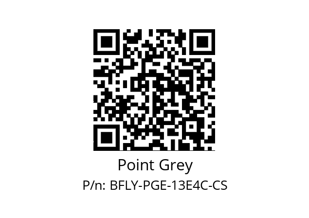   Point Grey BFLY-PGE-13E4C-CS