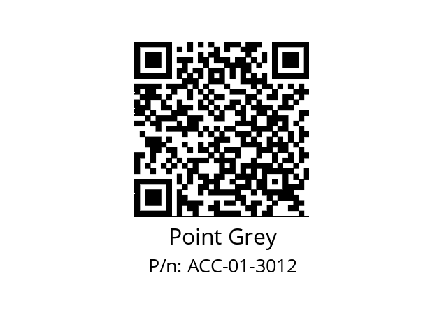   Point Grey ACC-01-3012