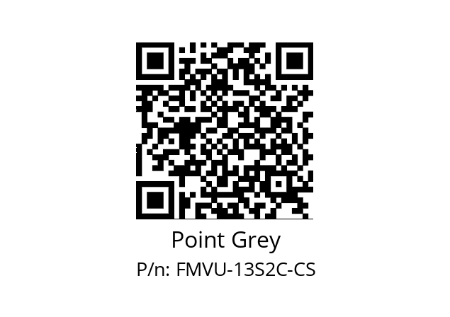   Point Grey FMVU-13S2C-CS