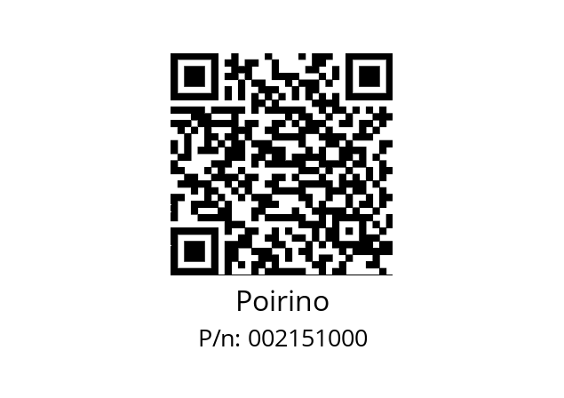   Poirino 002151000