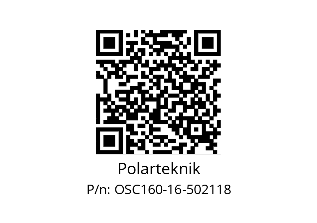   Polarteknik OSC160-16-502118