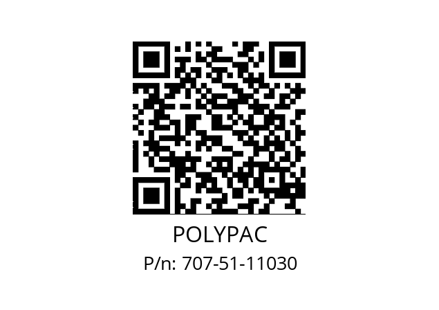   POLYPAC 707-51-11030