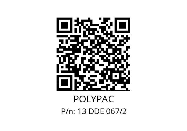   POLYPAC 13 DDE 067/2