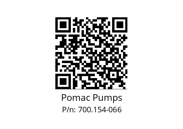   Pomac Pumps 700.154-066