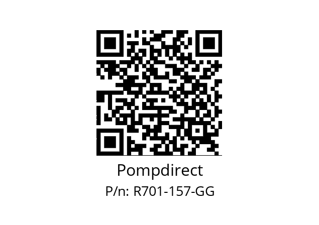   Pompdirect R701-157-GG