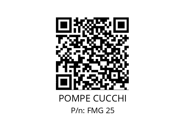   POMPE CUCCHI FMG 25