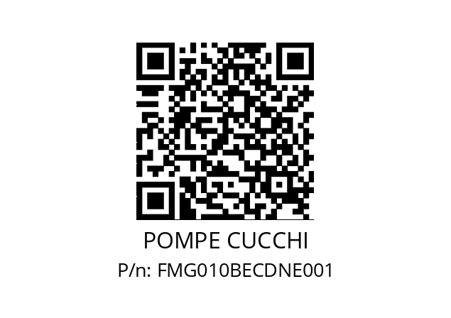   POMPE CUCCHI FMG010BECDNE001