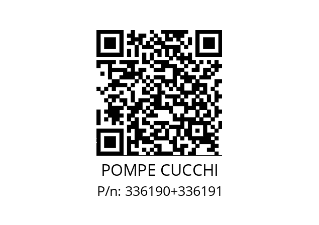   POMPE CUCCHI 336190+336191