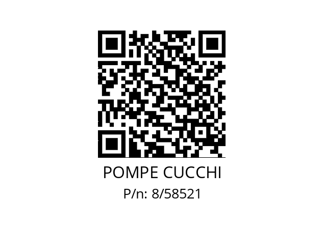   POMPE CUCCHI 8/58521