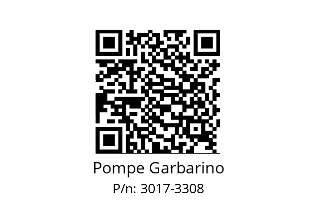   Pompe Garbarino 3017-3308