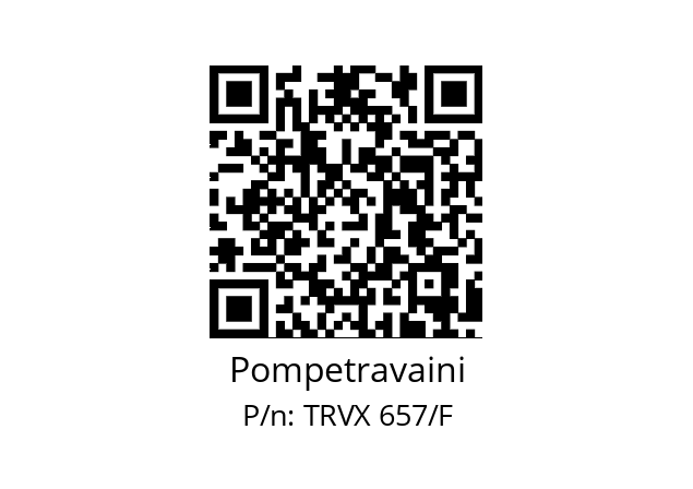   Pompetravaini TRVX 657/F