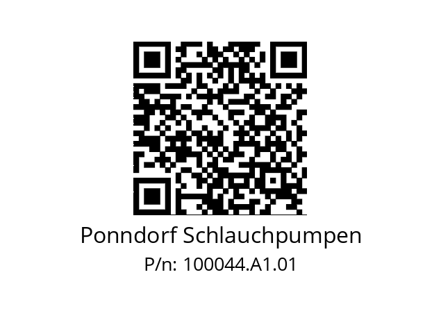   Ponndorf Schlauchpumpen 100044.A1.01