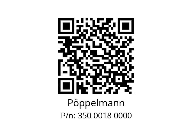   Pöppelmann 350 0018 0000