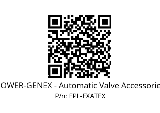   POWER-GENEX - Automatic Valve Accessories EPL-EXATEX