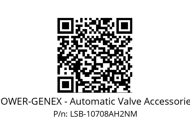   POWER-GENEX - Automatic Valve Accessories LSB-10708AH2NM