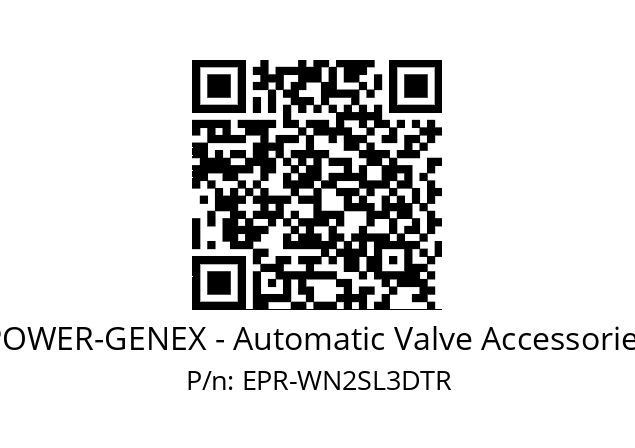   POWER-GENEX - Automatic Valve Accessories EPR-WN2SL3DTR