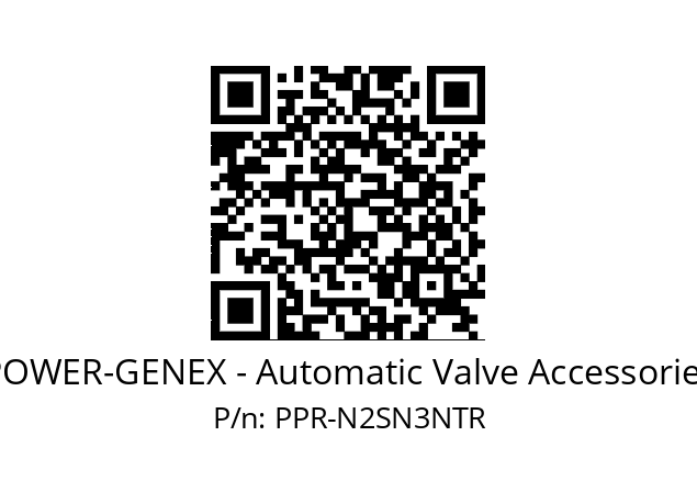   POWER-GENEX - Automatic Valve Accessories PPR-N2SN3NTR