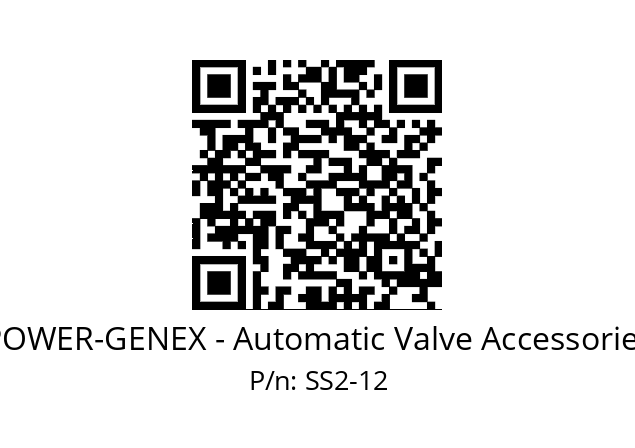   POWER-GENEX - Automatic Valve Accessories SS2-12