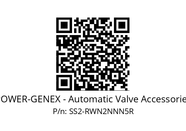   POWER-GENEX - Automatic Valve Accessories SS2-RWN2NNN5R