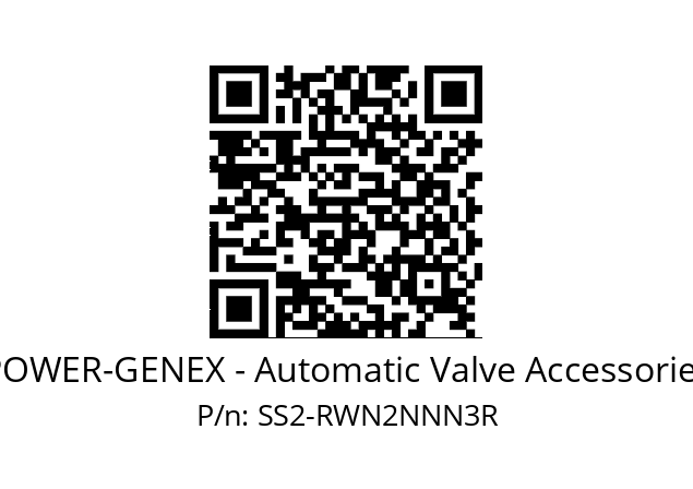   POWER-GENEX - Automatic Valve Accessories SS2-RWN2NNN3R