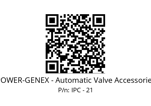   POWER-GENEX - Automatic Valve Accessories IPC - 21