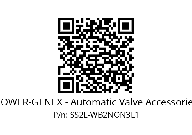   POWER-GENEX - Automatic Valve Accessories SS2L-WB2NON3L1