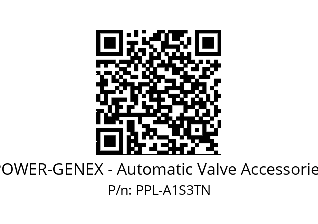   POWER-GENEX - Automatic Valve Accessories PPL-A1S3TN