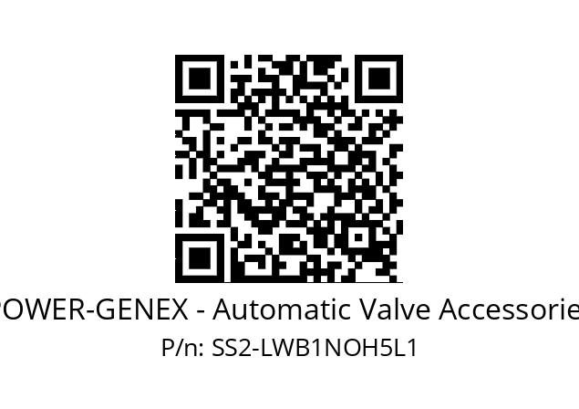   POWER-GENEX - Automatic Valve Accessories SS2-LWB1NOH5L1