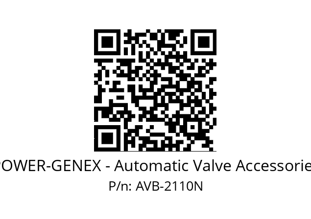   POWER-GENEX - Automatic Valve Accessories AVB-2110N