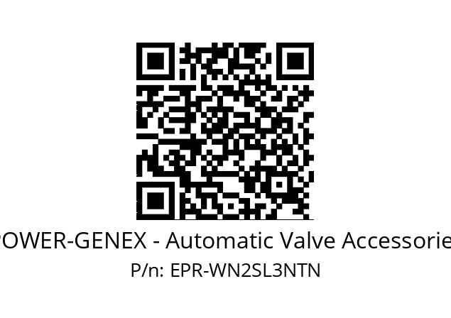   POWER-GENEX - Automatic Valve Accessories EPR-WN2SL3NTN