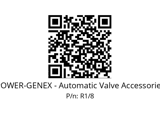   POWER-GENEX - Automatic Valve Accessories R1/8