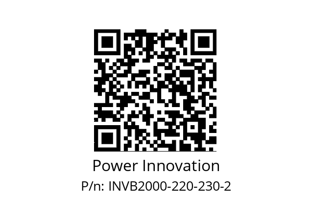   Power Innovation INVB2000-220-230-2