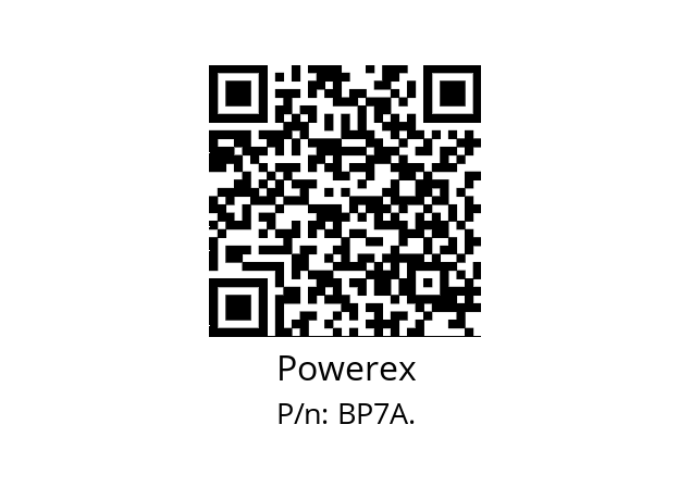   Powerex BP7A.