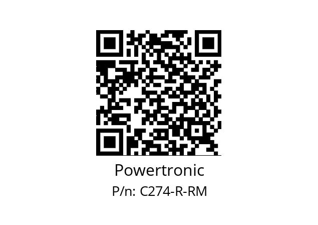   Powertronic C274-R-RM