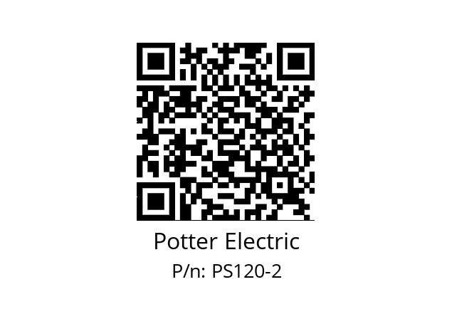   Potter Electric PS120-2