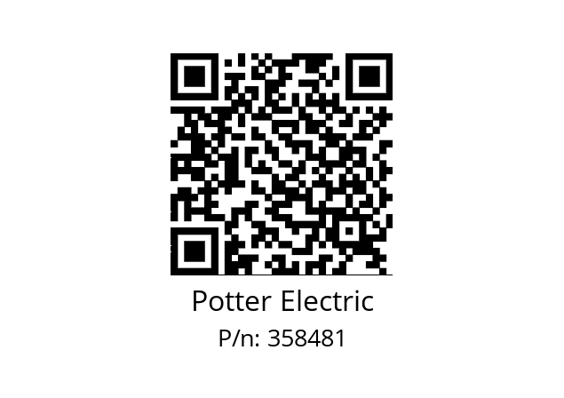   Potter Electric 358481