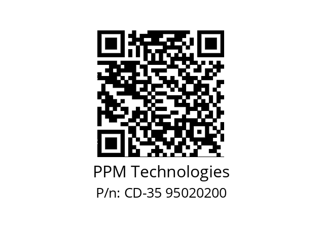   PPM Technologies CD-35 95020200