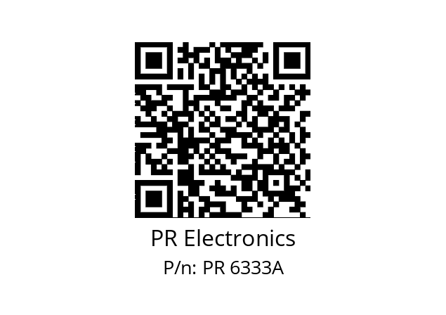   PR Electronics PR 6333A