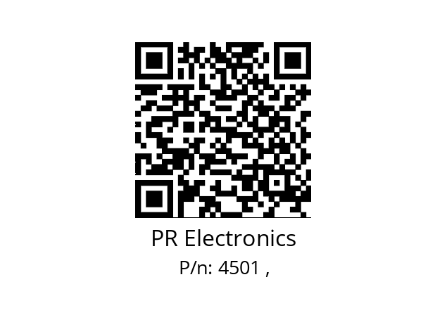   PR Electronics 4501 ,