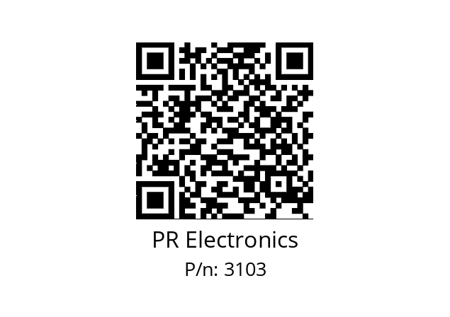   PR Electronics 3103