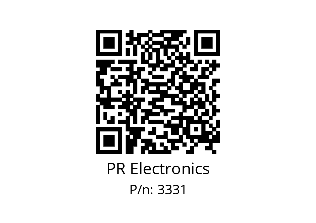   PR Electronics 3331