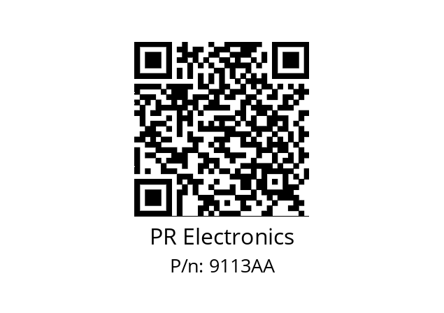   PR Electronics 9113AA