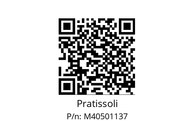   Pratissoli M40501137